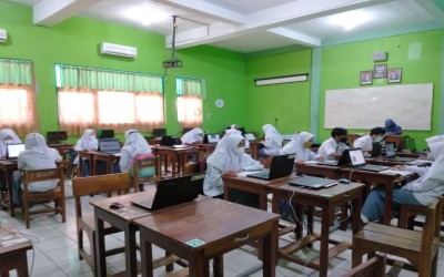 PELAKSANAAN ANBK 2021 DI MAN 1 REMBANG BERJALAN LANCAR