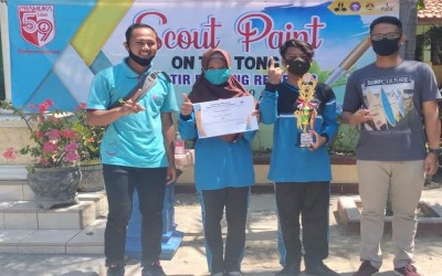 MAN 1 REMBANG JUARA 3 LOMBA SCOUT PAINT ON THE TONG 2020