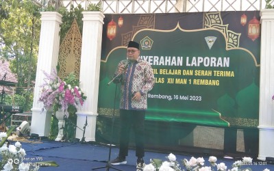 Wakil Bupati Rembang Siap Membantu MAN 1 Rembang Menjadi Madrasah Idola