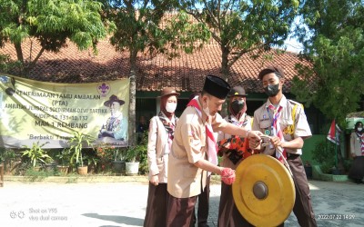 PANGKALAN MAN 1 REMBANG GELAR PENERIMAAN TAMU AMBALAN